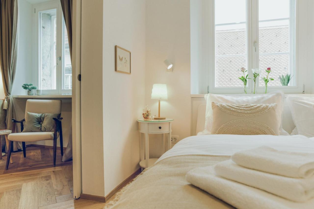 Stylish Apartment In Historical Center Ljubljana Bagian luar foto